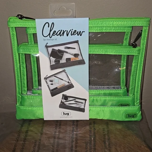 Lug Clearview 3pc Set In LIME - Picture 2 of 3